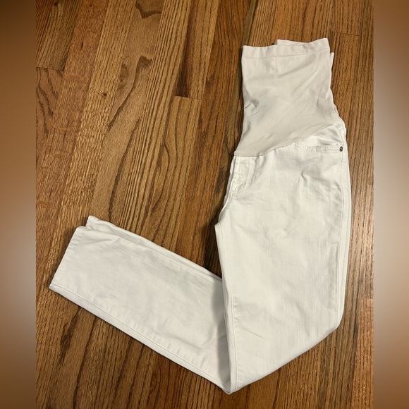 7 for all Mankind Maternity Jeans - Picture 2 of 7